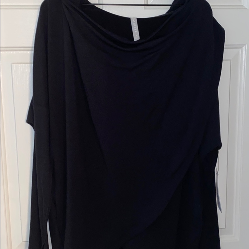 Athleta Purana wrap sweatshirt